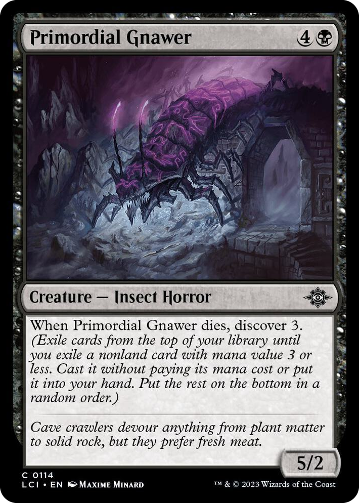 0114 Primordial Gnawer C The Lost Caverns of Ixalan