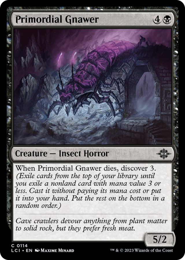 0114 Primordial Gnawer C The Lost Caverns of Ixalan