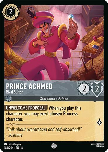 0184 Prince Achmed - Rival Suitor Common Reign of Jafar