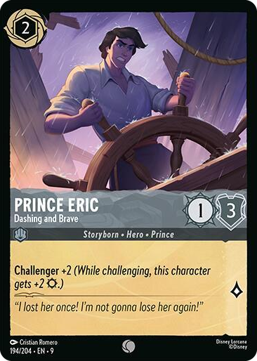 0194 Prince Eric - Dashing and Brave Common Fabled