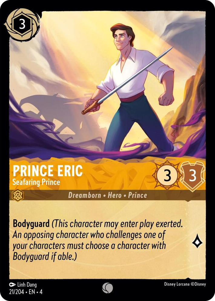 0021 Prince Eric - Seafaring Prince Common Ursula's Return