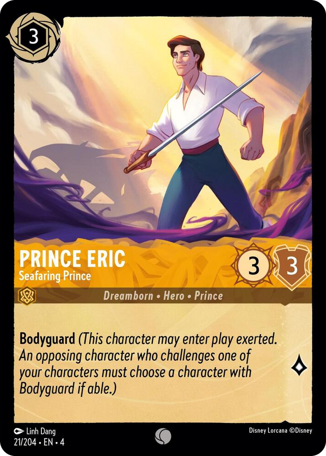 0021 Prince Eric - Seafaring Prince Common Ursula's Return