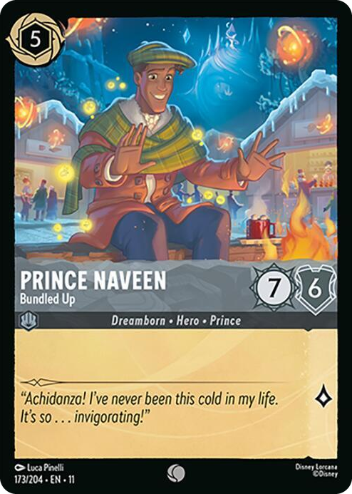 0173 Prince Naveen - Bundled Up Common Winterspell