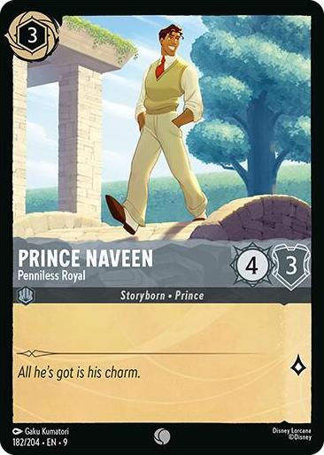 0182 Prince Naveen - Penniless Royal Common Fabled