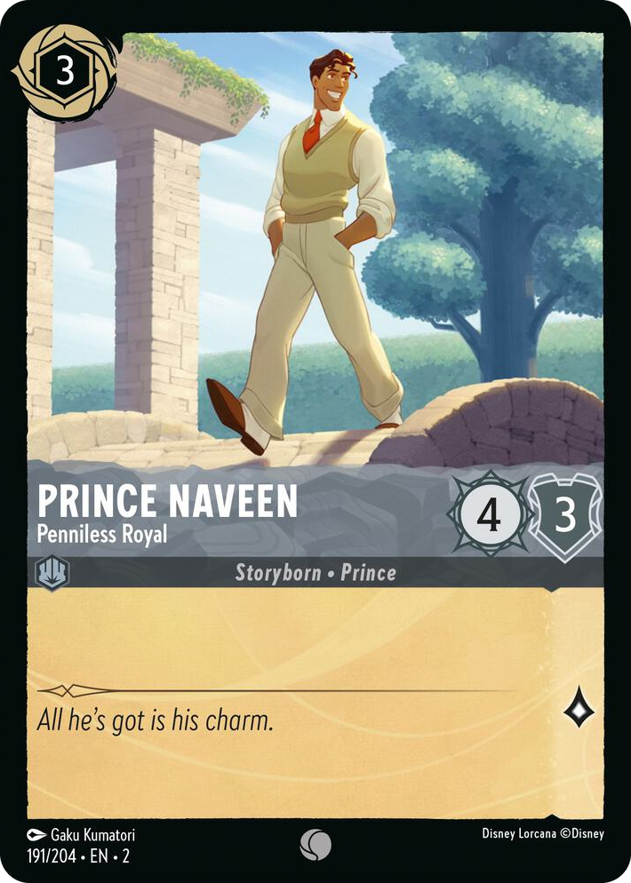 0191 Prince Naveen - Penniless Royal Common Rise of the Floodborn