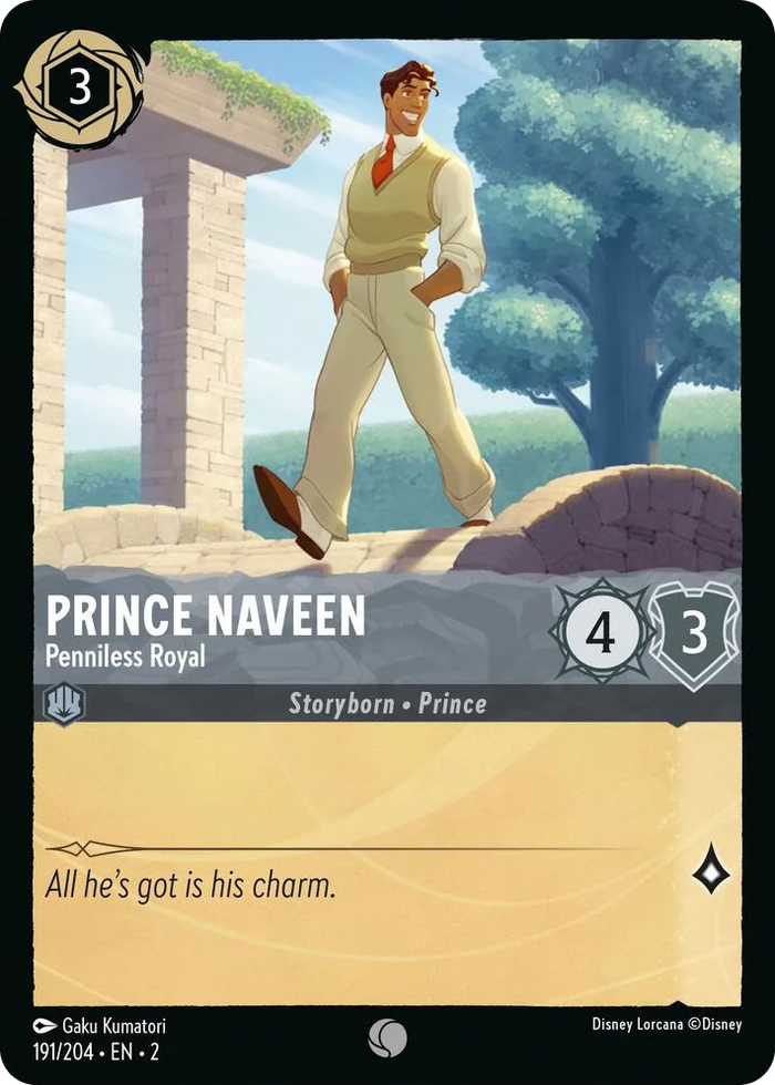 0191 Prince Naveen - Penniless Royal Common Rise of the Floodborn