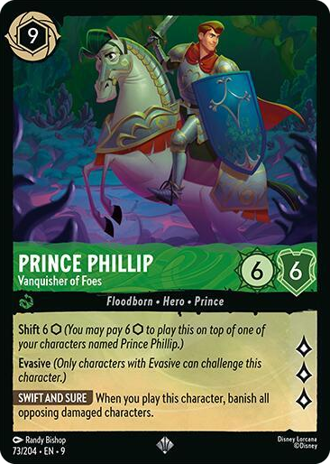 0073 Prince Phillip - Vanquisher of Foes Super Rare Fabled