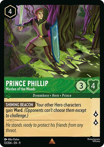 0072 Prince Phillip - Warden of the Woods Rare Fabled