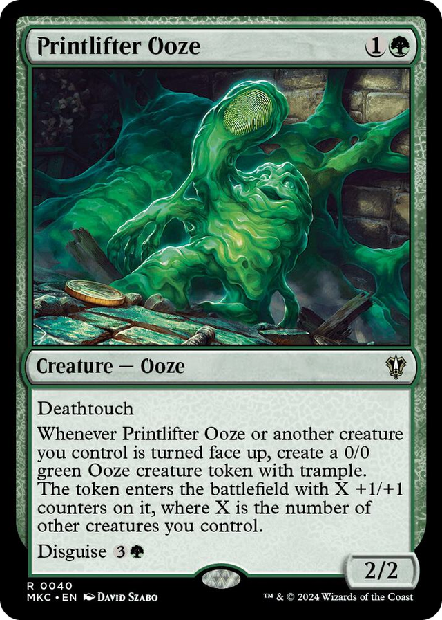 0040 Printlifter Ooze R Commander: Murders at Karlov Manor