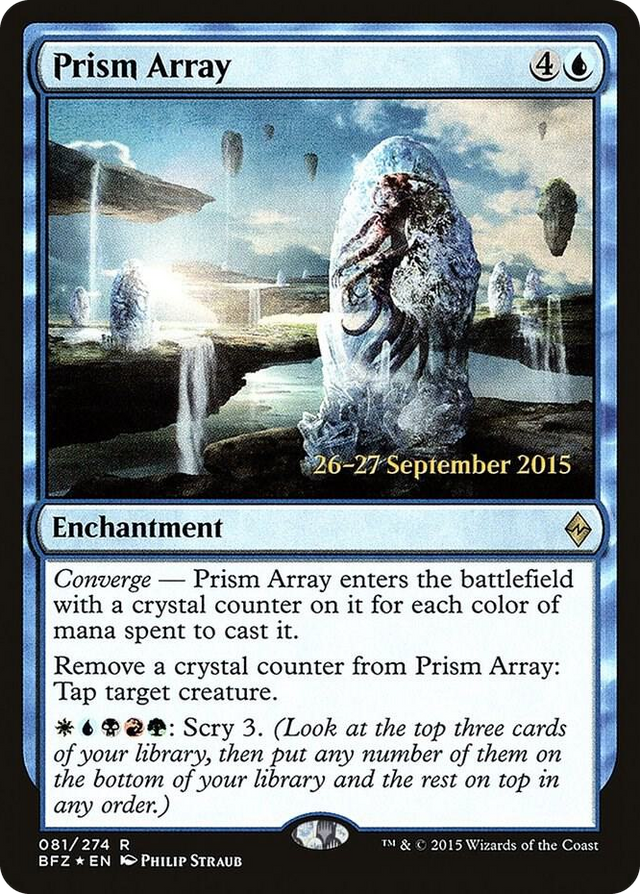 0081 Prism Array R Prerelease Cards