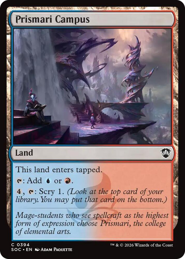 0394 Prismari Campus C Commander: Secrets of Strixhaven