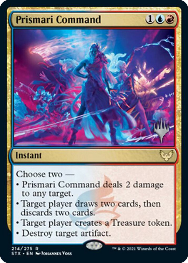 0214 Prismari Command R Promo Pack: Strixhaven