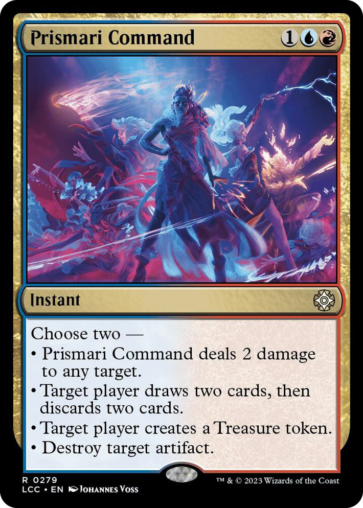 0279 Prismari Command R Commander: The Lost Caverns of Ixalan