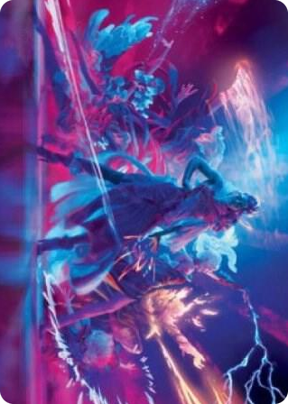 0035 Prismari Command Art Card S Art Series: Strixhaven