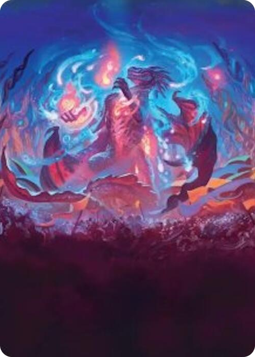 Prismari, the Inspiration Art Card #21 S - Art Series: Secrets of Strixhaven Pokemon card