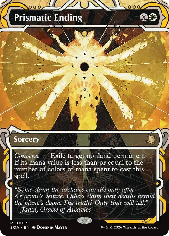 0007 Prismatic Ending R Secrets of Strixhaven: Mystical Archive