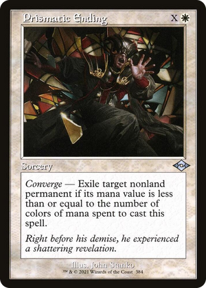 0384 Prismatic Ending (Retro Frame) U Modern Horizons 2