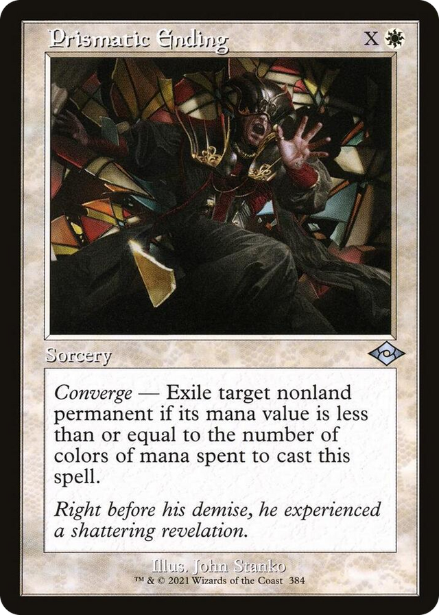 0384 Prismatic Ending (Retro Frame) U Modern Horizons 2
