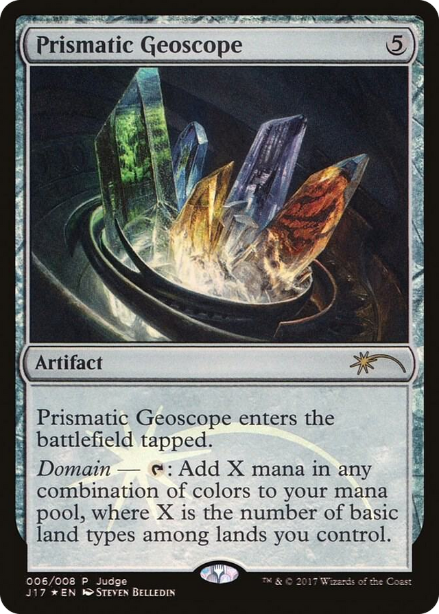 0006 Prismatic Geoscope P Judge Promos