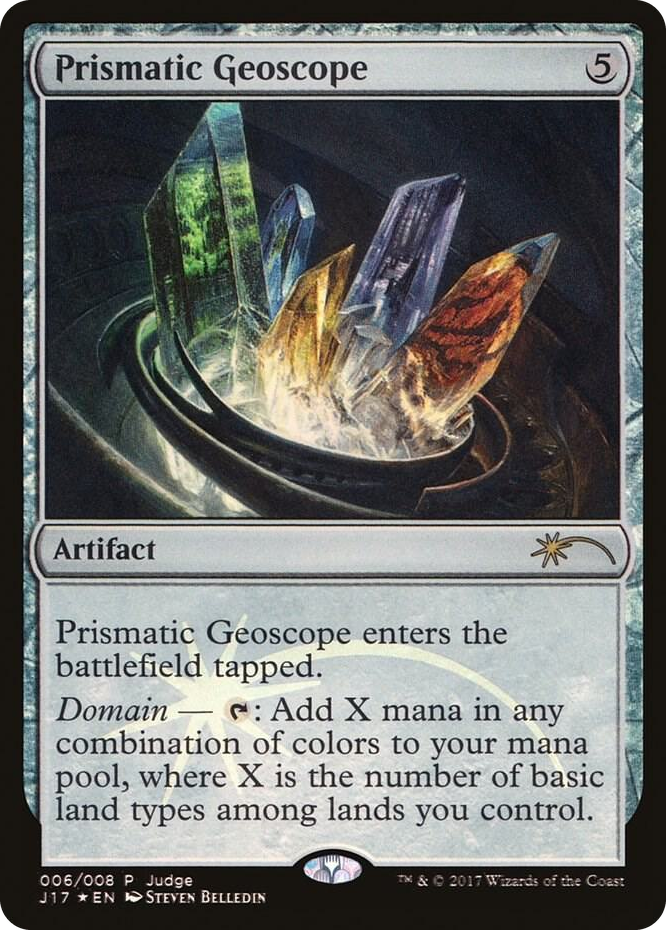 Prismatic Geoscope #6 P - Judge Promos Pokemon card