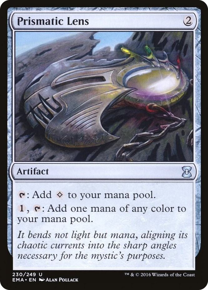 Prismatic Lens #230 U - Eternal Masters Pokemon card