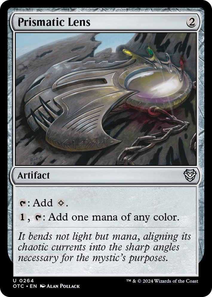 0264 Prismatic Lens U Commander: Outlaws of Thunder Junction