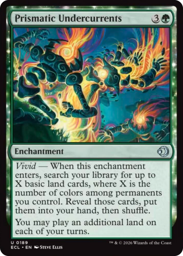 0189 Prismatic Undercurrents U Lorwyn Eclipsed