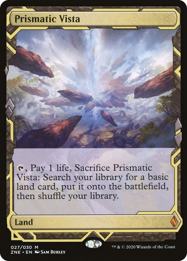 0027 Prismatic Vista M Zendikar Rising Expeditions