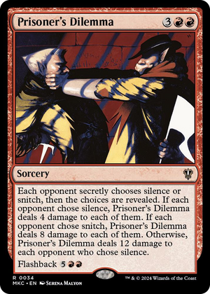 0034 Prisoner's Dilemma R Commander: Murders at Karlov Manor