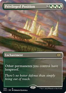 0385 Privileged Position (Borderless) R Double Masters 2022