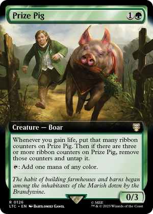 0126 Prize Pig (Extended Art) R Commander: The Lord of the Rings: Tales of Middle-earth