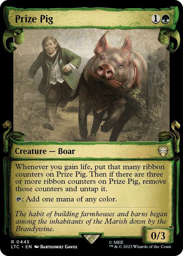 0445 Prize Pig (Showcase Scrolls) R Commander: The Lord of the Rings: Tales of Middle-earth