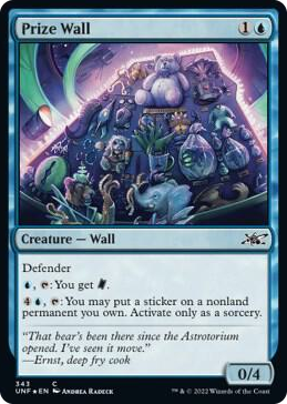 0343 Prize Wall (Galaxy Foil) C Unfinity