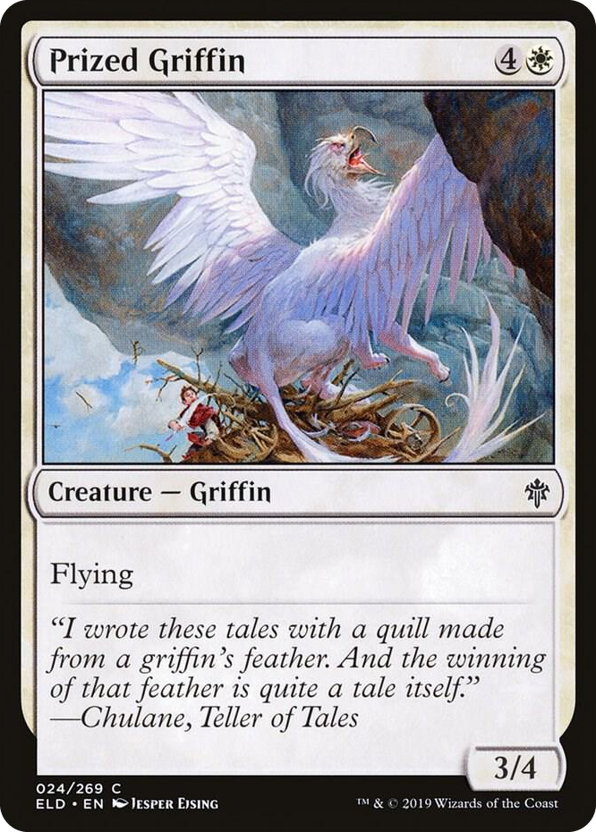 0024 Prized Griffin C Throne of Eldraine