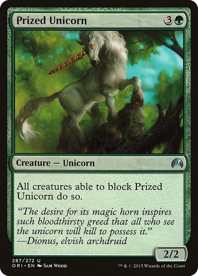 0287 Prized Unicorn U Magic Origins