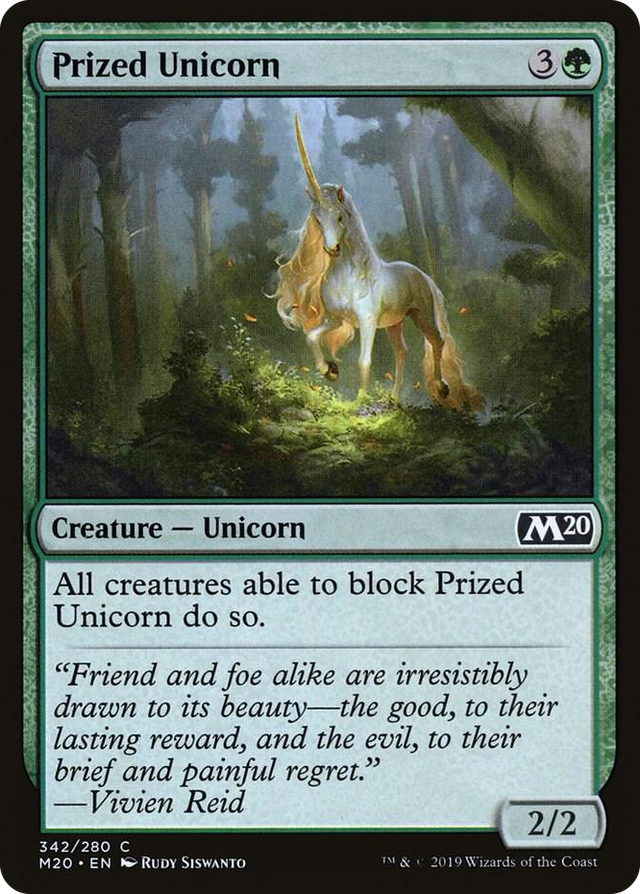 0342 Prized Unicorn C Core Set 2020
