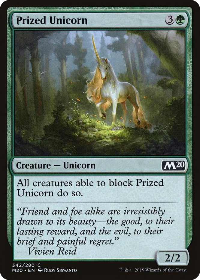 0342 Prized Unicorn C Core Set 2020