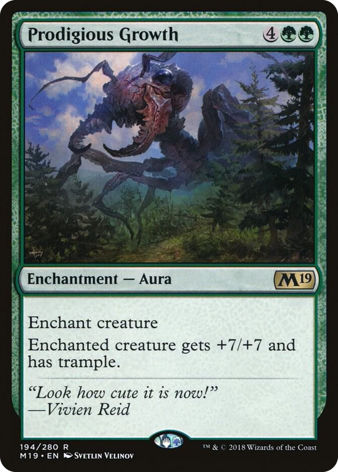 0194 Prodigious Growth R Core Set 2019