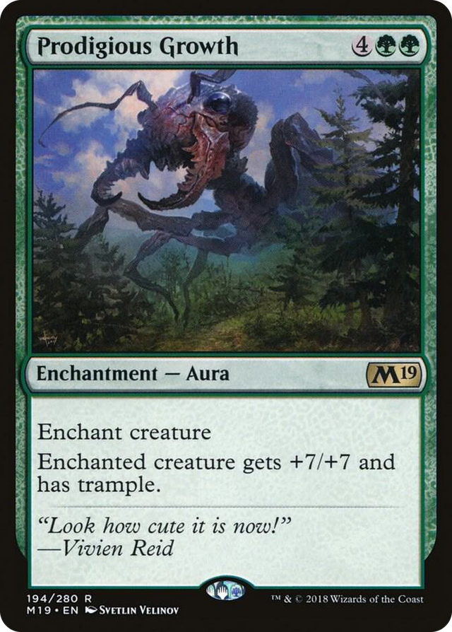0194 Prodigious Growth R Core Set 2019