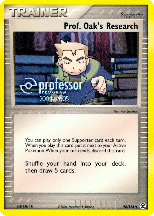 0098 Prof. Oak's Research (2004-2005) Promo Professor Program Promos