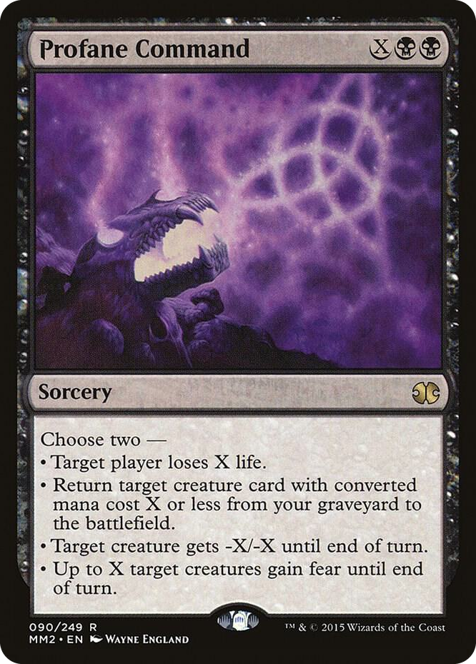 0090 Profane Command R Modern Masters 2015