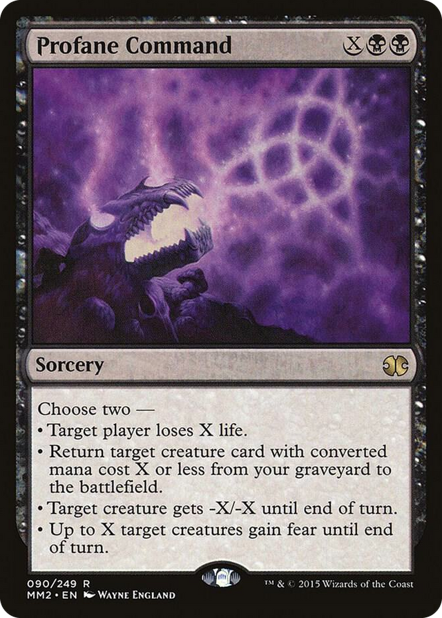 0090 Profane Command R Modern Masters 2015