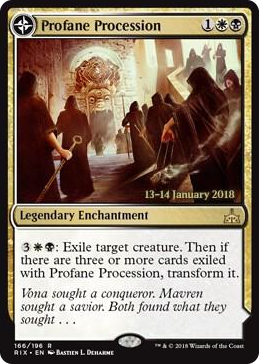 0166 Profane Procession R Prerelease Cards