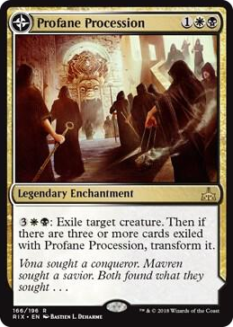 0166 Profane Procession R Rivals of Ixalan