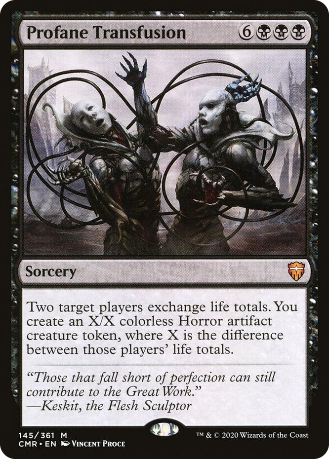 0145 Profane Transfusion M Commander Legends