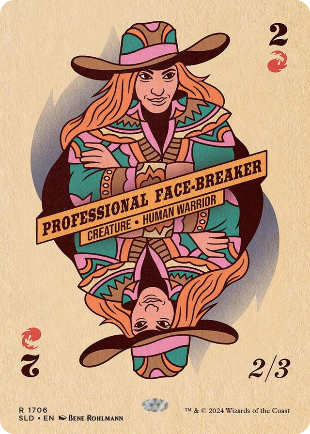 1706 Professional Face-Breaker R Secret Lair Drop Series