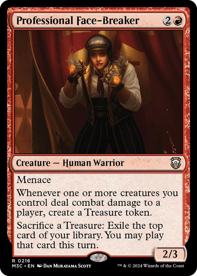 0216 Professional Face-Breaker R Commander: Modern Horizons 3