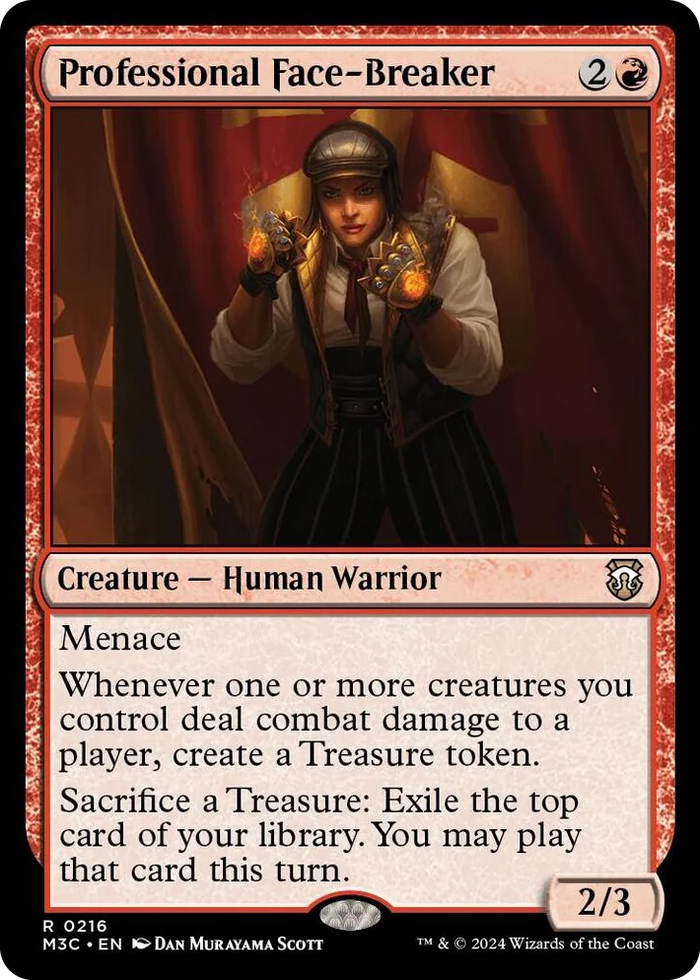 0216 Professional Face-Breaker R Commander: Modern Horizons 3