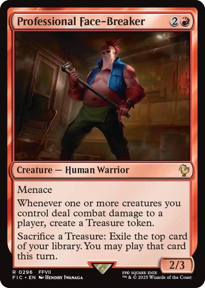 0296 Professional Face-Breaker R Commander: FINAL FANTASY