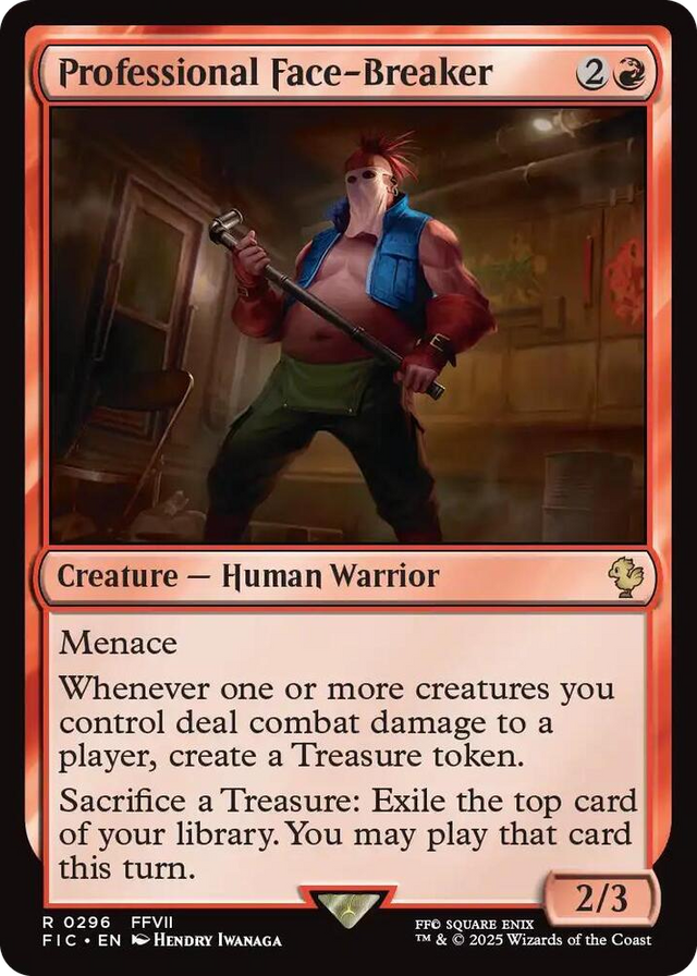 0296 Professional Face-Breaker R Commander: FINAL FANTASY